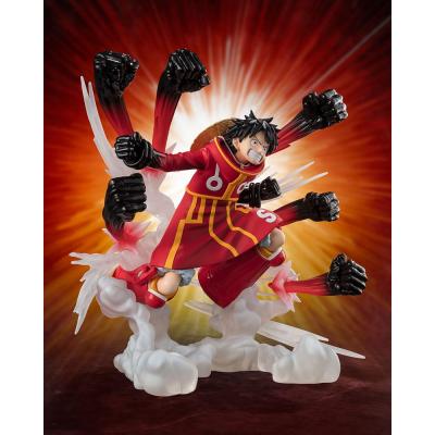 One Piece Figuarts ZERO Extra Battle Estatua PVC Monkey D. Luffy -Gum Gum Hawk Gatling- 19 cm