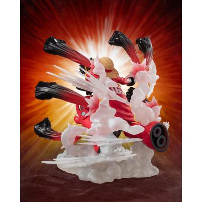One Piece Figuarts ZERO Extra Battle Estatua PVC Monkey D. Luffy -Gum Gum Hawk Gatling- 19 cm
