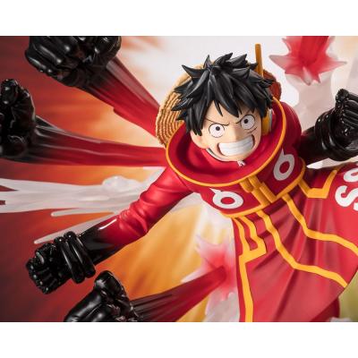 One Piece Figuarts ZERO Extra Battle Estatua PVC Monkey D. Luffy -Gum Gum Hawk Gatling- 19 cm