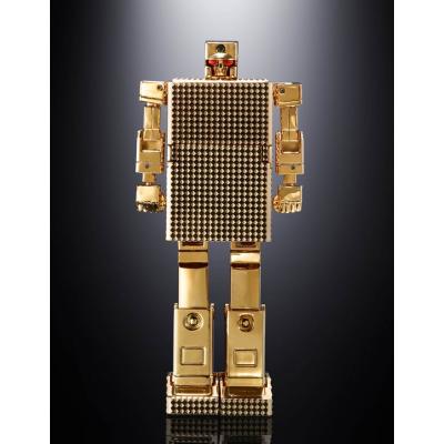 Golden Warrior Gold Lightan Figura Diecast Soul of Chogokin GX-32SP Gold Lightan 50th Anniversary Ver. 13 cm