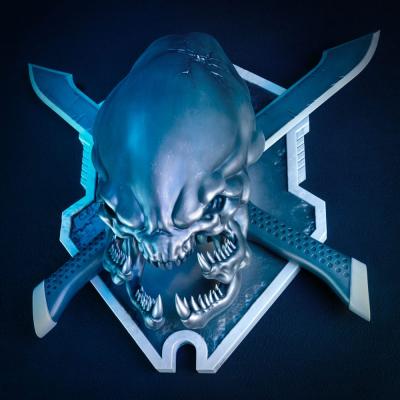 Halo Escultura de Pared Legendary Icon Grunt Edition 25 x 28 cm