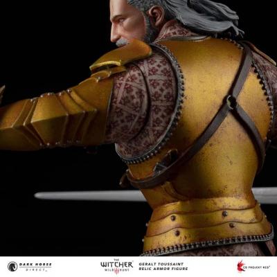 The Witcher 3 Estatua PVC Geralt Toussaint Relic Armor 20 cm