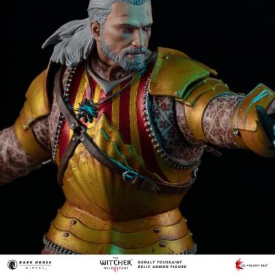 The Witcher 3 Estatua PVC Geralt Toussaint Relic Armor 20 cm