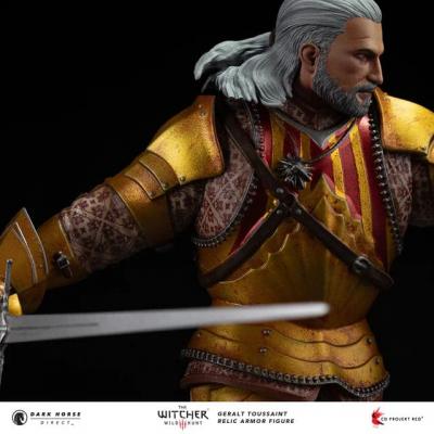 The Witcher 3 Estatua PVC Geralt Toussaint Relic Armor 20 cm
