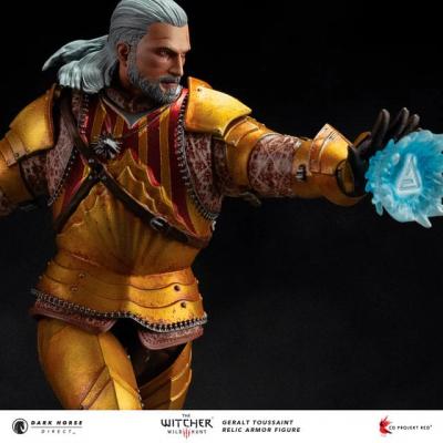 The Witcher 3 Estatua PVC Geralt Toussaint Relic Armor 20 cm