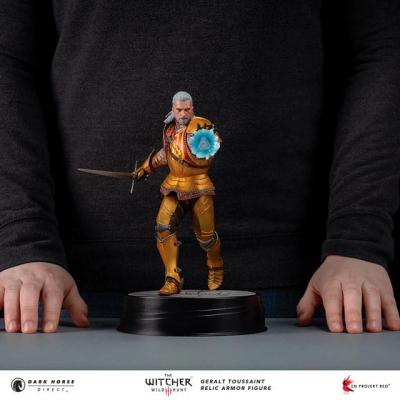 The Witcher 3 Estatua PVC Geralt Toussaint Relic Armor 20 cm