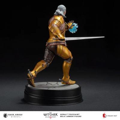 The Witcher 3 Estatua PVC Geralt Toussaint Relic Armor 20 cm