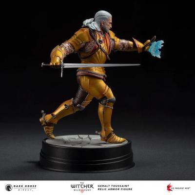 The Witcher 3 Estatua PVC Geralt Toussaint Relic Armor 20 cm