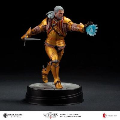 The Witcher 3 Estatua PVC Geralt Toussaint Relic Armor 20 cm
