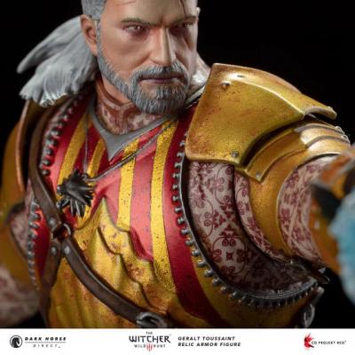 The Witcher 3 Estatua PVC Geralt Toussaint Relic Armor 20 cm