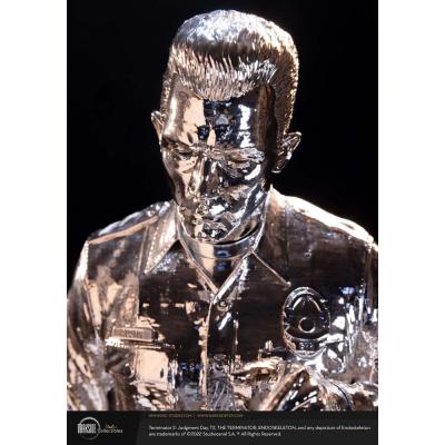 Terminator 2 Judgement Day Estatua Premium 1/3 T-1000 Liquid Metal 30th Anniversary Edition 70 cm