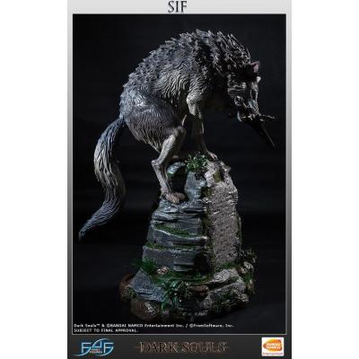Dark Souls Estatua The Great Grey Wolf Sif 64 cm