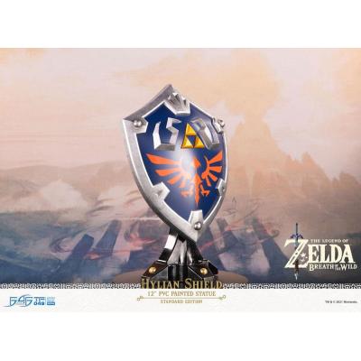 The Legend of Zelda Breath of the Wild Estatua PVC Hylian Shield Standard Edition 29 cm