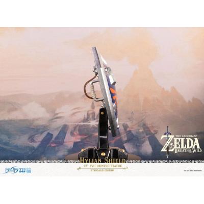 The Legend of Zelda Breath of the Wild Estatua PVC Hylian Shield Standard Edition 29 cm