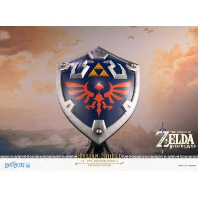 The Legend of Zelda Breath of the Wild Estatua PVC Hylian Shield Standard Edition 29 cm