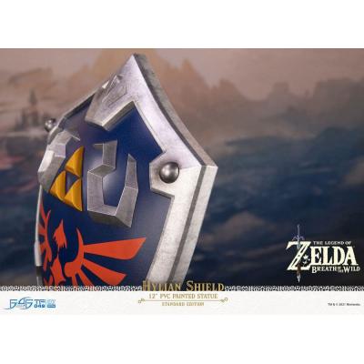 The Legend of Zelda Breath of the Wild Estatua PVC Hylian Shield Standard Edition 29 cm