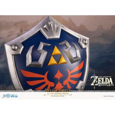 The Legend of Zelda Breath of the Wild Estatua PVC Hylian Shield Standard Edition 29 cm