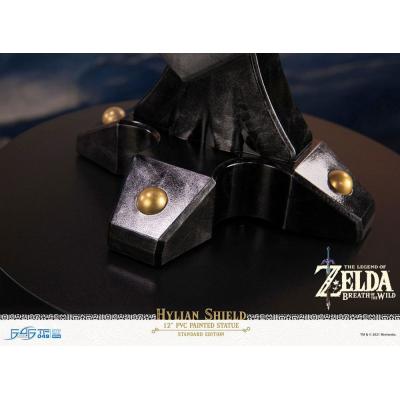 The Legend of Zelda Breath of the Wild Estatua PVC Hylian Shield Standard Edition 29 cm