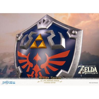 The Legend of Zelda Breath of the Wild Estatua PVC Hylian Shield Standard Edition 29 cm
