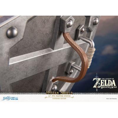 The Legend of Zelda Breath of the Wild Estatua PVC Hylian Shield Standard Edition 29 cm