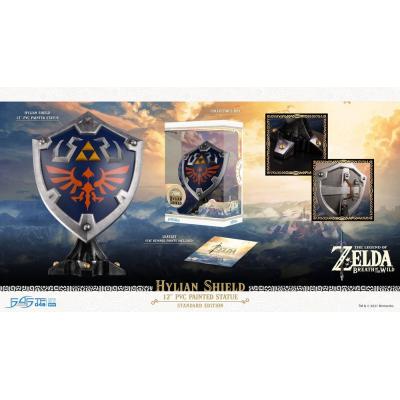 The Legend of Zelda Breath of the Wild Estatua PVC Hylian Shield Standard Edition 29 cm