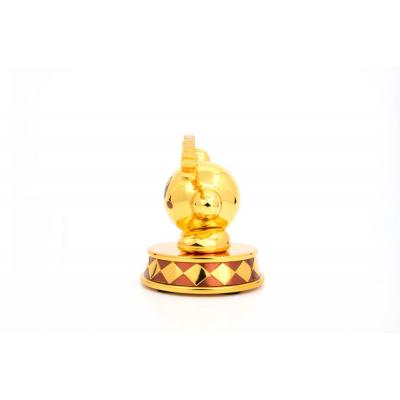 Kirby Estatua DieCast We Love Kirby Gold Edition 10 cm
