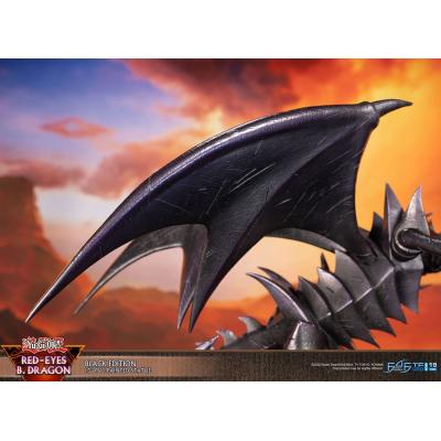 Yu-Gi-Oh! Estatua PVC Red-Eyes B. Dragon Black Colour 33 cm
