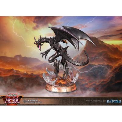 Yu-Gi-Oh! Estatua PVC Red-Eyes B. Dragon Black Colour 33 cm