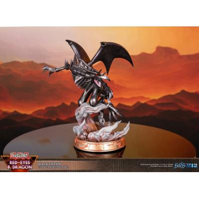 Yu-Gi-Oh! Estatua PVC Red-Eyes B. Dragon Black Colour 33 cm