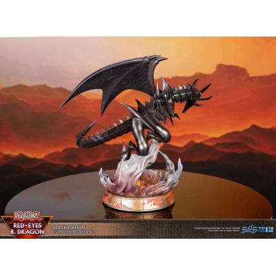 Yu-Gi-Oh! Estatua PVC Red-Eyes B. Dragon Black Colour 33 cm