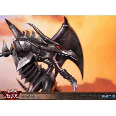 Yu-Gi-Oh! Estatua PVC Red-Eyes B. Dragon Black Colour 33 cm