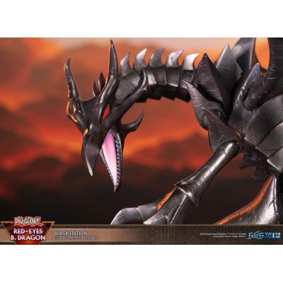 Yu-Gi-Oh! Estatua PVC Red-Eyes B. Dragon Black Colour 33 cm