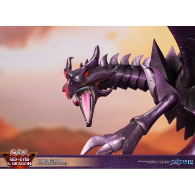 Yu-Gi-Oh! Estatua PVC Red-Eyes B. Dragon Purple Colour 33 cm