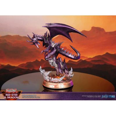 Yu-Gi-Oh! Estatua PVC Red-Eyes B. Dragon Purple Colour 33 cm