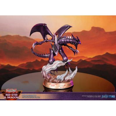 Yu-Gi-Oh! Estatua PVC Red-Eyes B. Dragon Purple Colour 33 cm