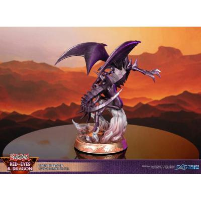Yu-Gi-Oh! Estatua PVC Red-Eyes B. Dragon Purple Colour 33 cm