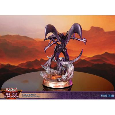 Yu-Gi-Oh! Estatua PVC Red-Eyes B. Dragon Purple Colour 33 cm