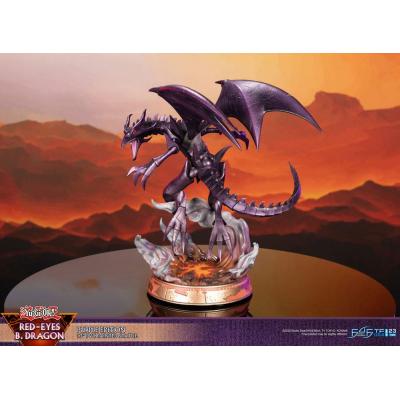 Yu-Gi-Oh! Estatua PVC Red-Eyes B. Dragon Purple Colour 33 cm