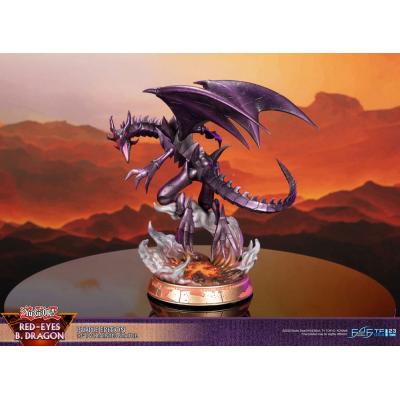 Yu-Gi-Oh! Estatua PVC Red-Eyes B. Dragon Purple Colour 33 cm