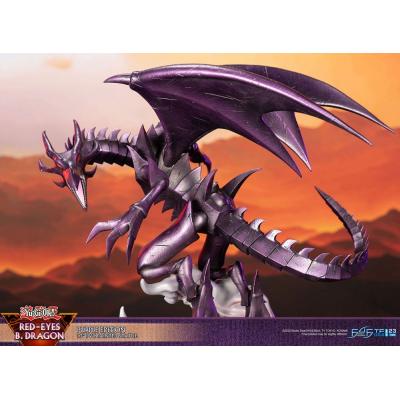 Yu-Gi-Oh! Estatua PVC Red-Eyes B. Dragon Purple Colour 33 cm