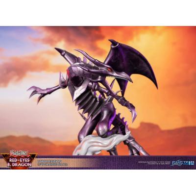 Yu-Gi-Oh! Estatua PVC Red-Eyes B. Dragon Purple Colour 33 cm
