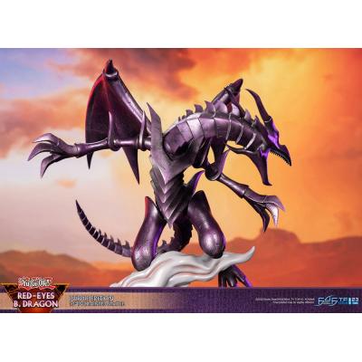 Yu-Gi-Oh! Estatua PVC Red-Eyes B. Dragon Purple Colour 33 cm