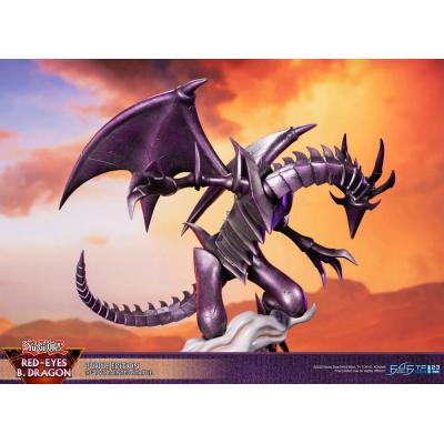 Yu-Gi-Oh! Estatua PVC Red-Eyes B. Dragon Purple Colour 33 cm