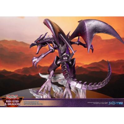 Yu-Gi-Oh! Estatua PVC Red-Eyes B. Dragon Purple Colour 33 cm