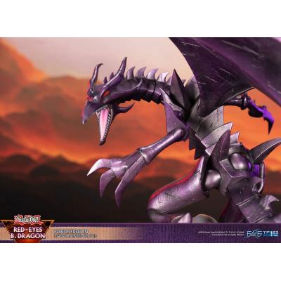 Yu-Gi-Oh! Estatua PVC Red-Eyes B. Dragon Purple Colour 33 cm