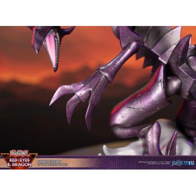 Yu-Gi-Oh! Estatua PVC Red-Eyes B. Dragon Purple Colour 33 cm