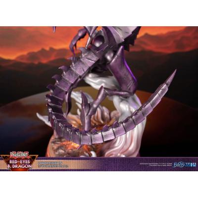 Yu-Gi-Oh! Estatua PVC Red-Eyes B. Dragon Purple Colour 33 cm