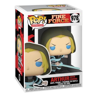 Fire Force Figura POP! Animation Vinyl Arthur w/Sword 9 cm