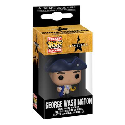 Hamilton Llaveros Pocket POP! Vinyl George Washington 4 cm Expositor (12)