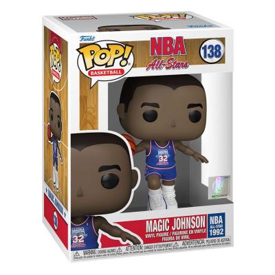 NBA Legends POP! Basketball Vinyl Figura Magic Johnson (Blue All Star Uni 1991) 9 cm